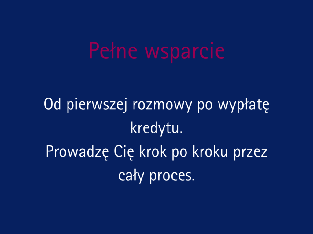 Pełne wsparcie